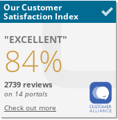 Link führt zu unserem Profil bei Customer Aliance